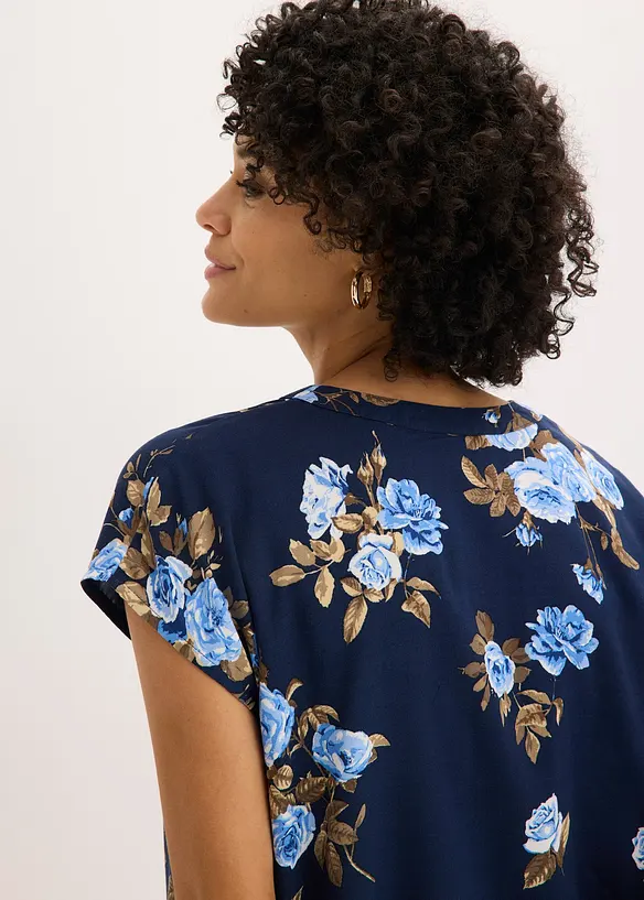 Tunika i b&aelig;rekraftig viskose, bonprix