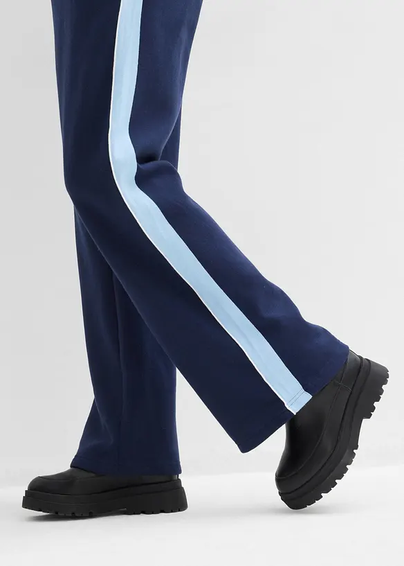 Sweatbukse i bomullsmiks, bonprix