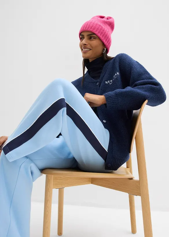 Joggebukse i bomullsmiks, bonprix