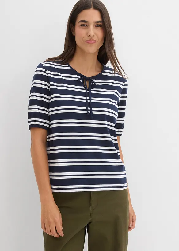 T-skjorte i 100% &oslash;kologisk bomull, bonprix