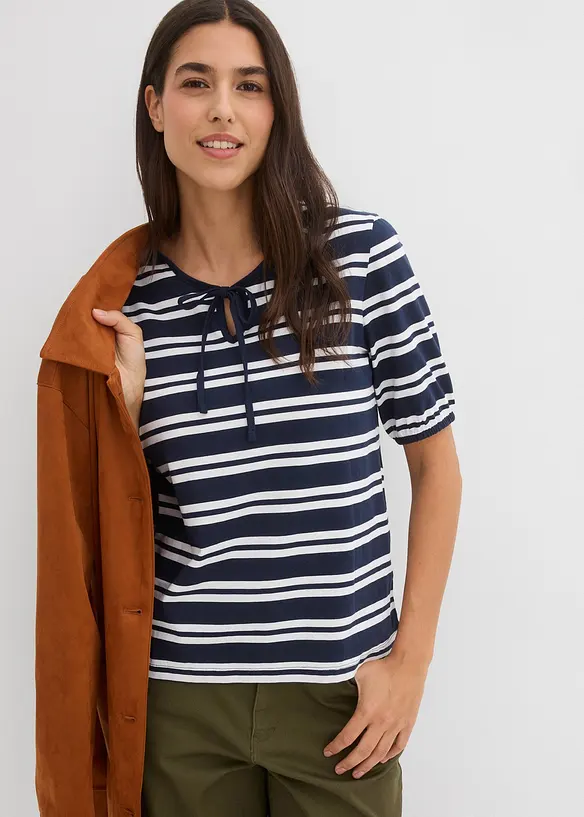 T-skjorte i 100% &oslash;kologisk bomull, bonprix