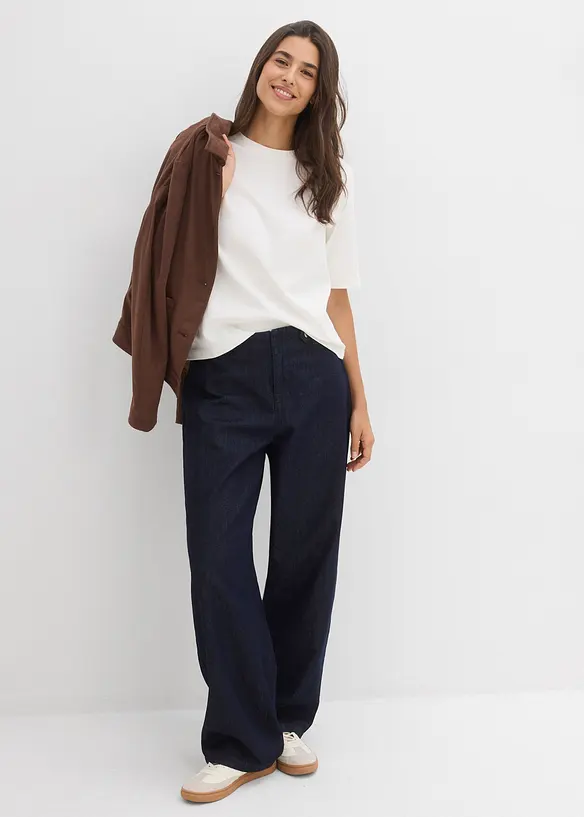 T-skjorte i 100% &oslash;kologisk bomull, bonprix