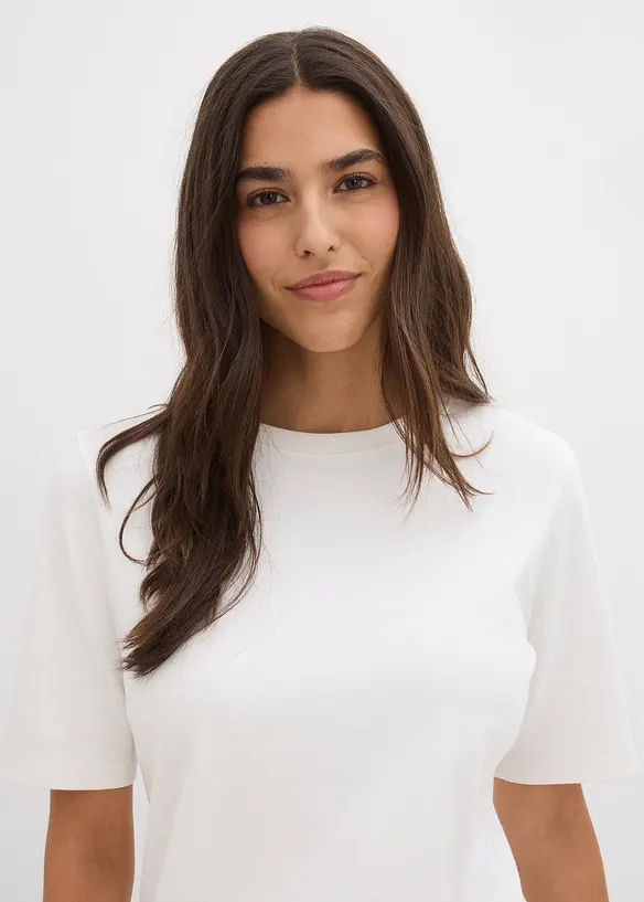 T-skjorte i 100% &oslash;kologisk bomull, bonprix