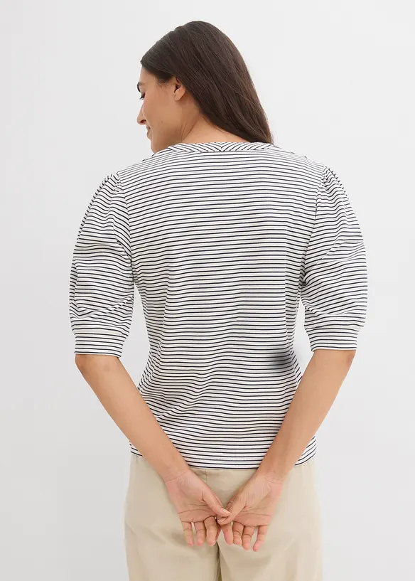 Topp i 100% &oslash;kologisk bomull, bonprix