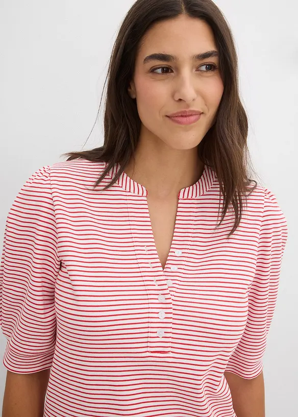 Topp i 100% &oslash;kologisk bomull, bonprix