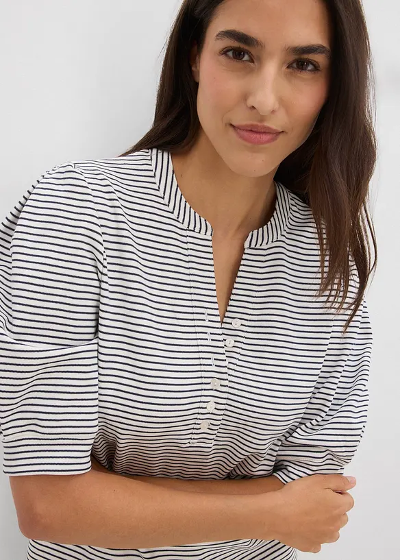 Topp i 100% &oslash;kologisk bomull, bonprix