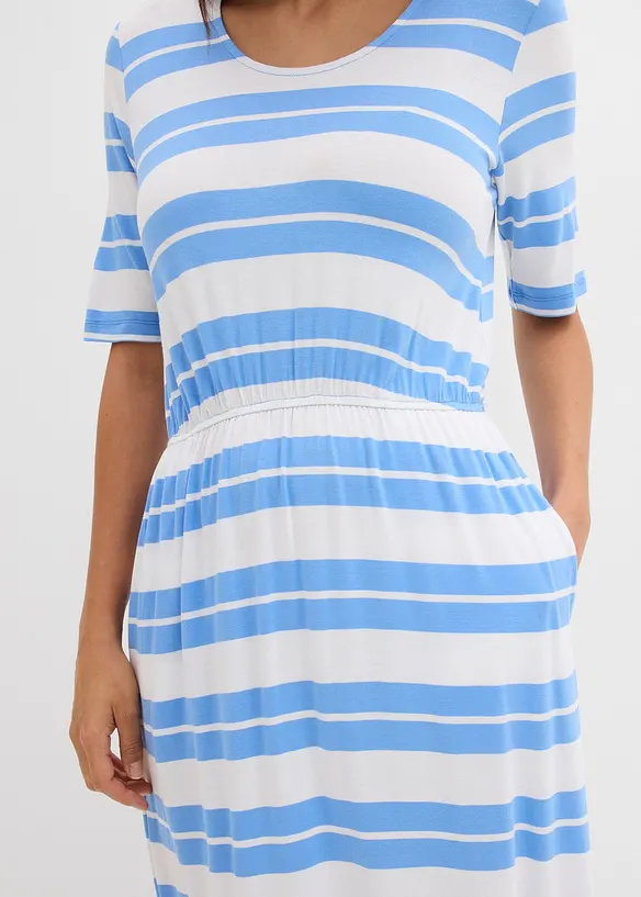 Trikotkjole i viskosemiks, bonprix