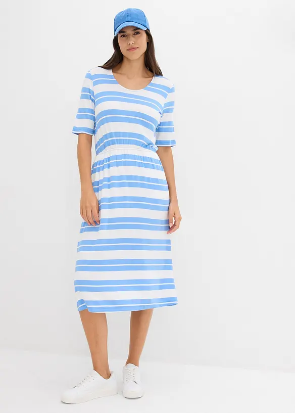 Trikotkjole i viskosemiks, bonprix