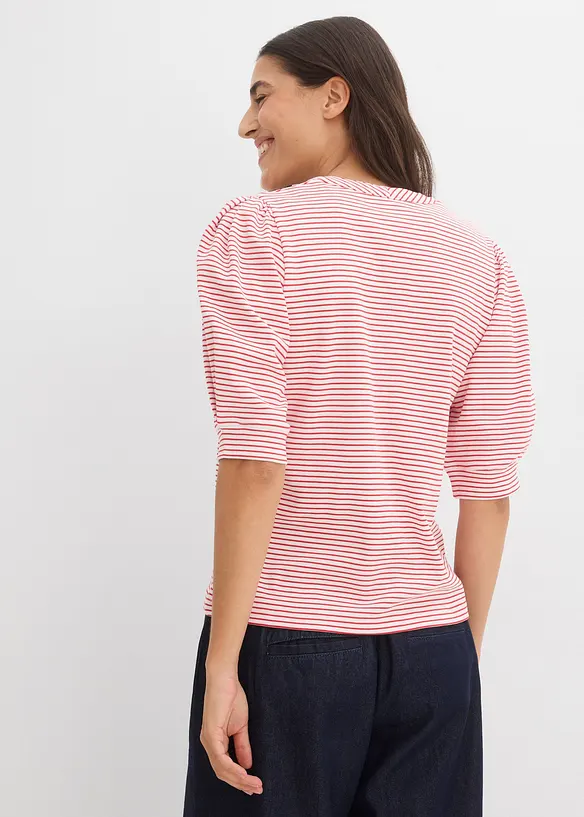 Topp i 100% &oslash;kologisk bomull, bonprix