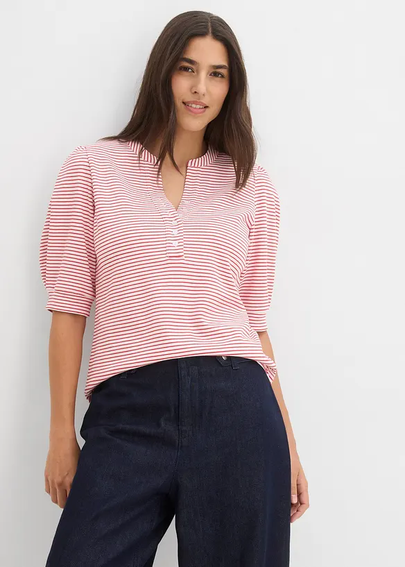 Topp i 100% &oslash;kologisk bomull, bonprix