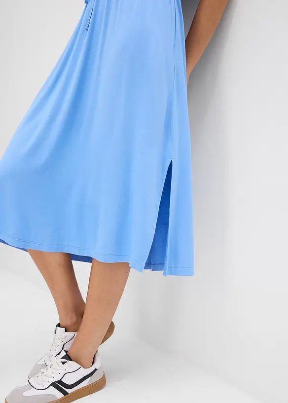 Jerseykjole i lett viskosemiks, bonprix