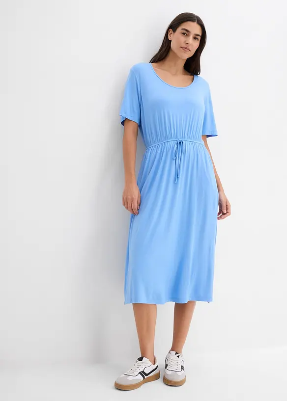 Jerseykjole i lett viskosemiks, bonprix
