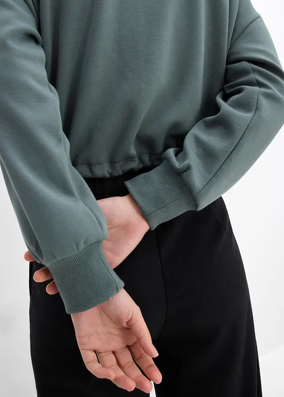 Oversized scuba-bomberjakke i myk viskosemiks, bonprix