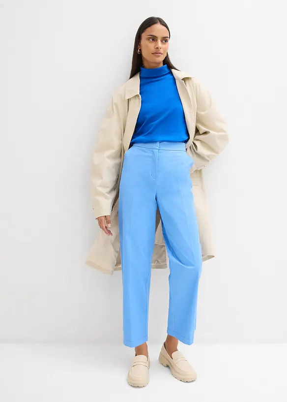 Chinos i bomullstwill, bonprix