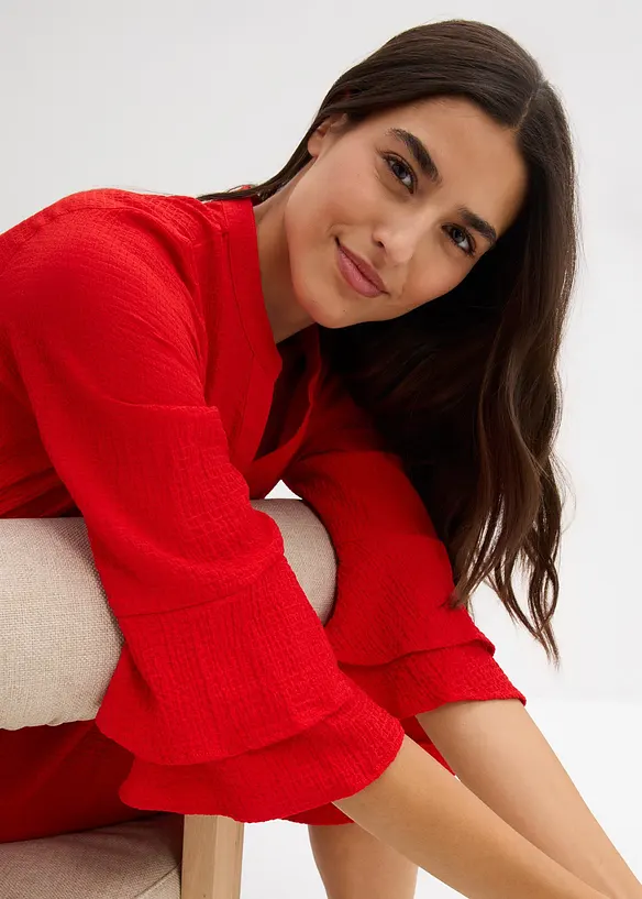 Kjole i viskosemiks, bonprix