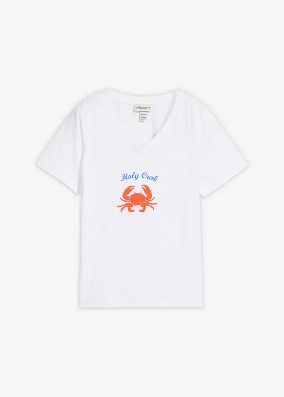 T-skjorte i 100% bomull, bonprix