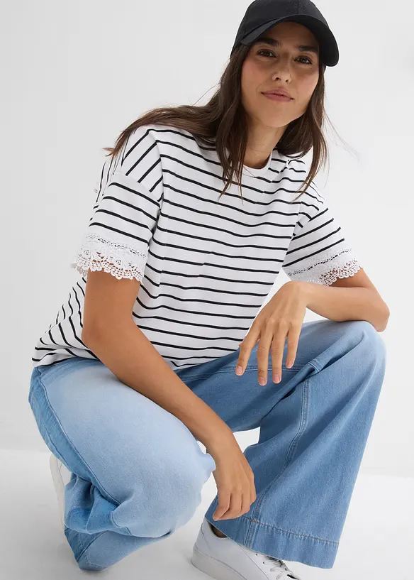 T-skjorte i 100% bomull, bonprix