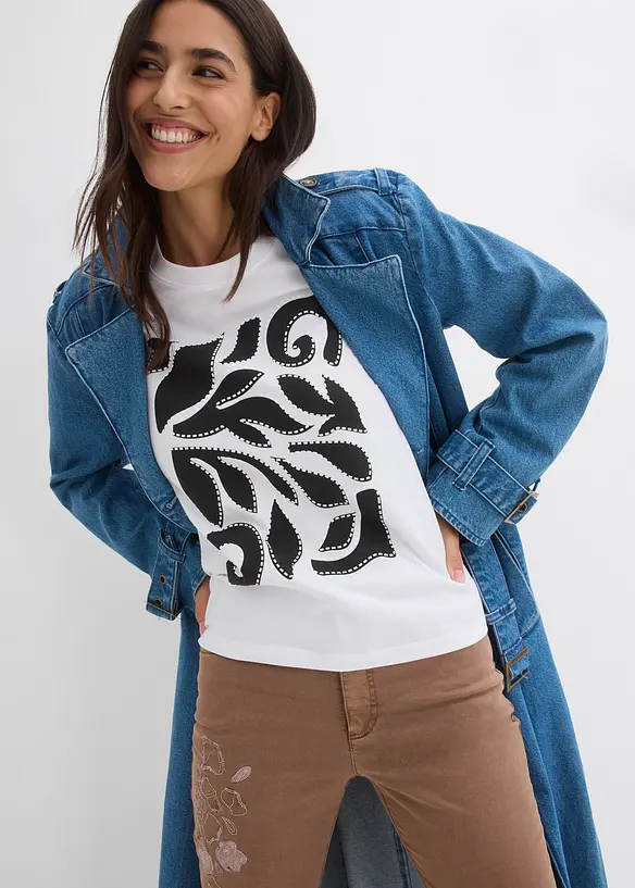 Topp i 100% bomull, bonprix