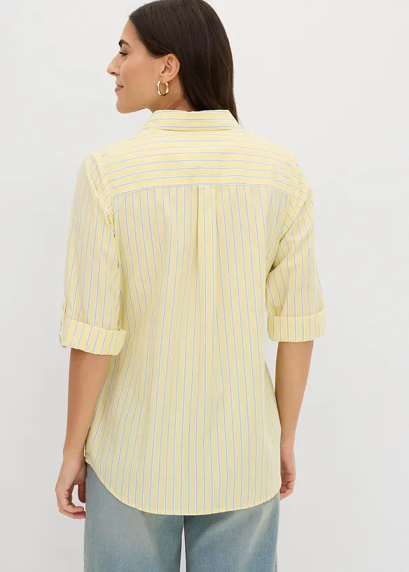 Bluse i 100% bomull, bonprix