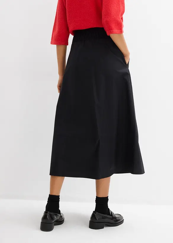 Midiskj&oslash;rt i 100% bomull, bonprix