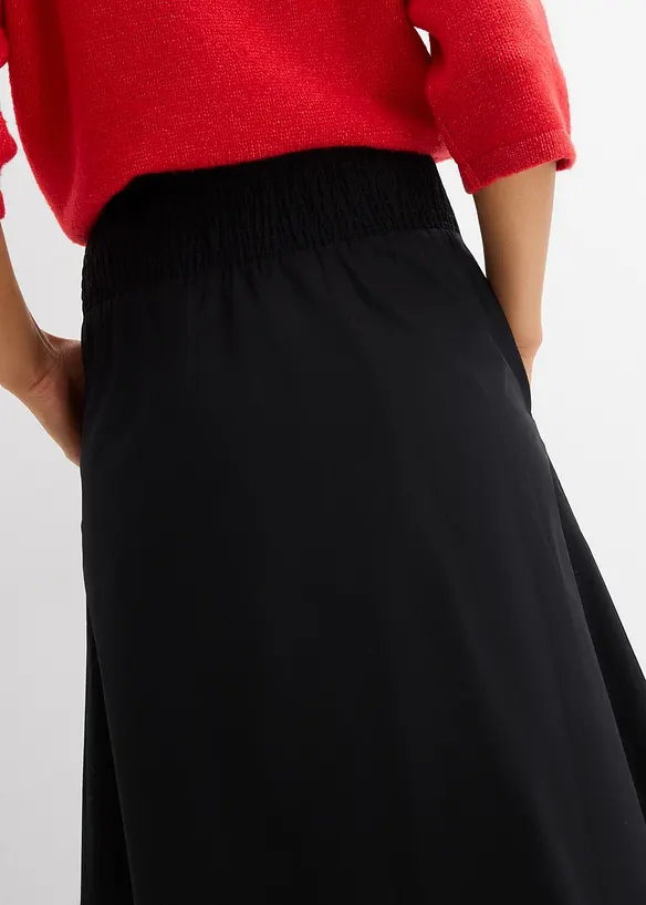 Midiskj&oslash;rt i 100% bomull, bonprix