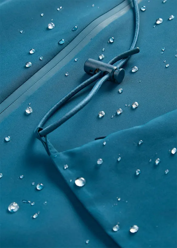 Regnfrakk i lett materiale med skulderveske, bonprix