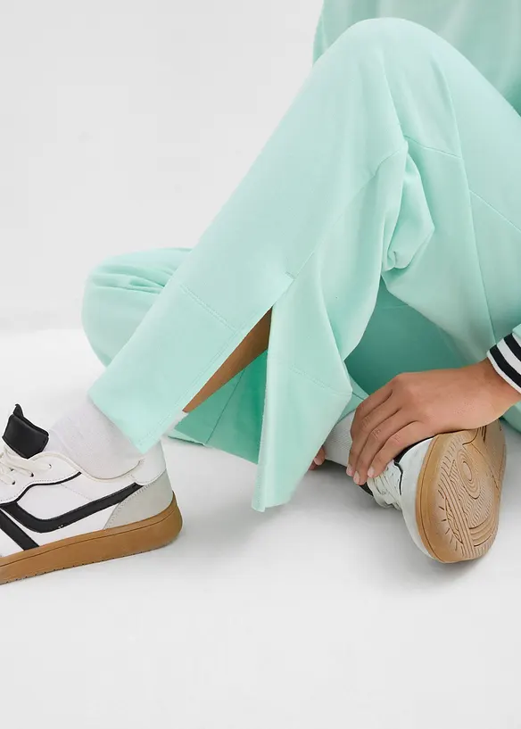 Sweatbukse i bomullsmiks, bonprix