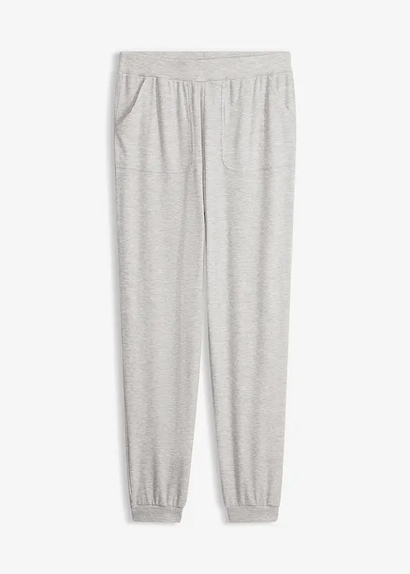 Kosebukse i lett ribbet viskose, bonprix