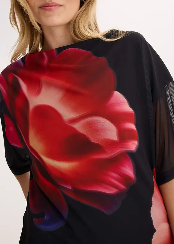 Topp av mesh, bonprix