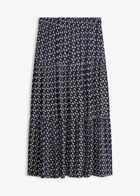 Volangskj&oslash;rt i strukturert viskosemateriale, bonprix