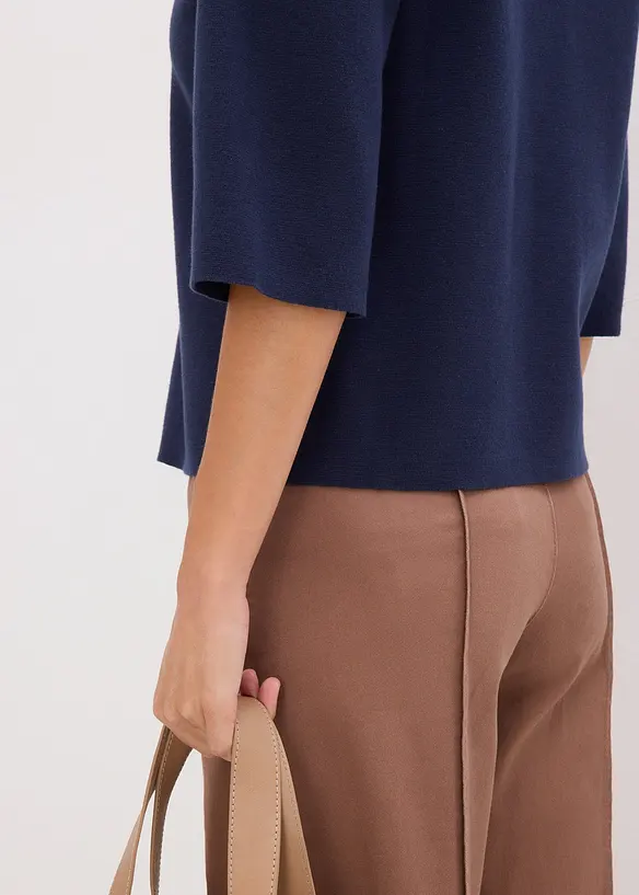 Strikket polotopp, bonprix