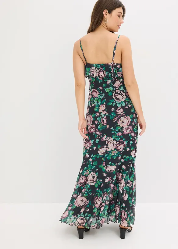 Stroppekjole av myk mesh, bonprix