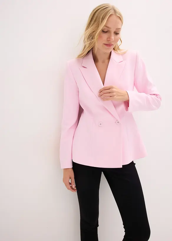 Blazer med peplum, bonprix