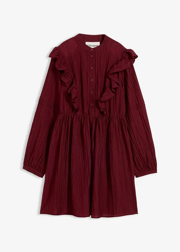 Kjole med volanger, bonprix