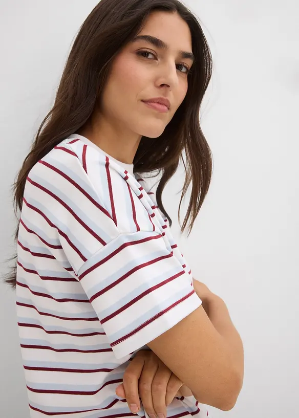 T-skjorte i 100% &oslash;kologisk bomull, bonprix