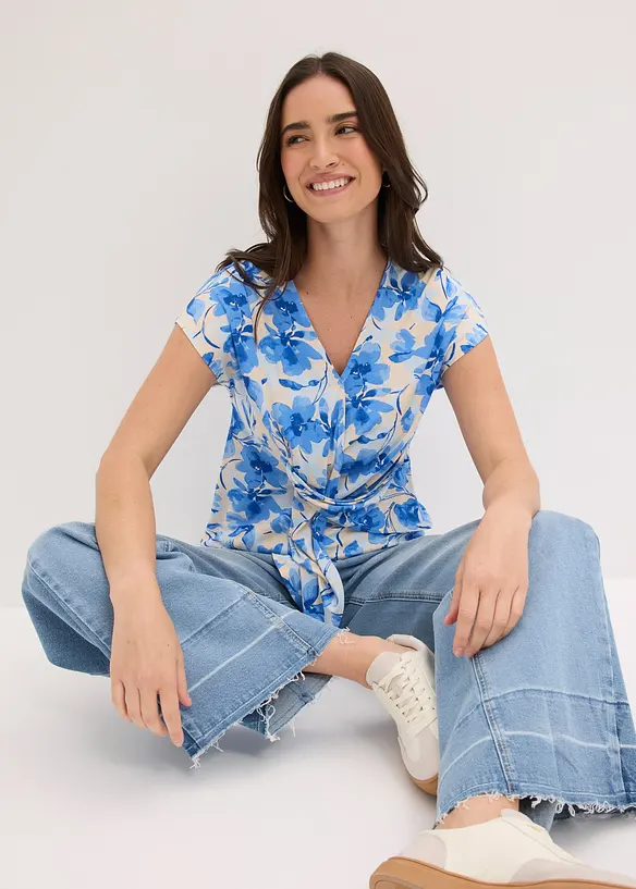 Topp med knute, bonprix