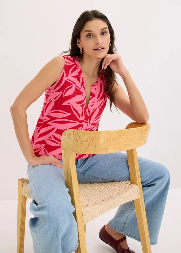 Topp i myk viskosemiks, bonprix