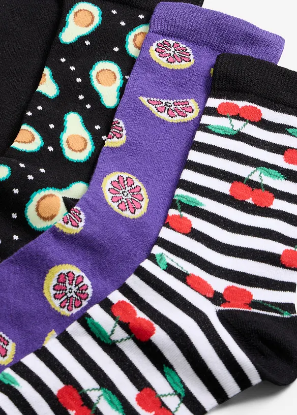 Sokker med &oslash;kologisk bomull (6-pack), bonprix