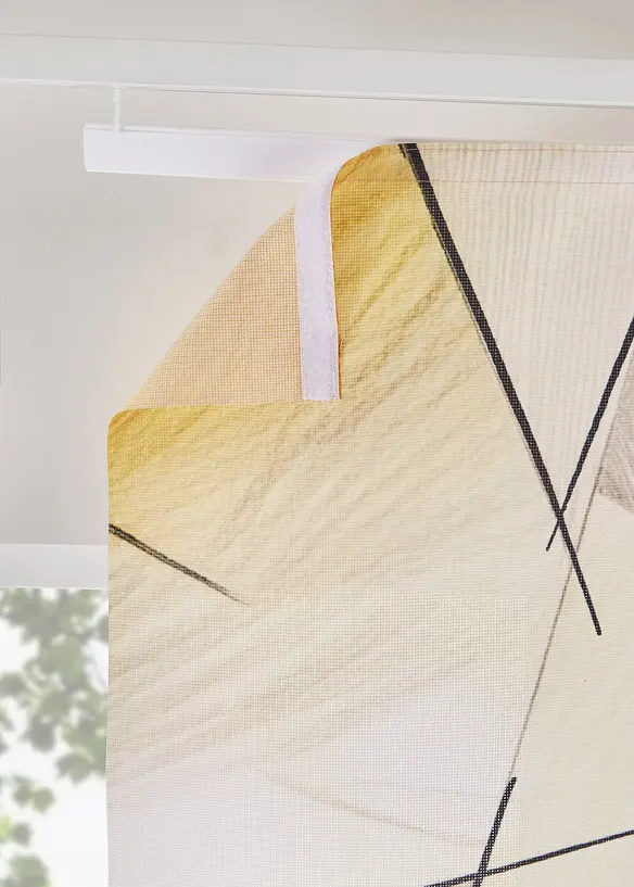 Blendings panelgardin med retrom&oslash;nster (1-pack), bonprix