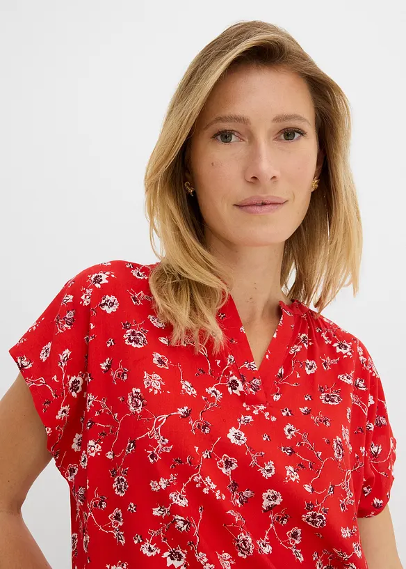 Tunikabluse i lett viskose, bonprix