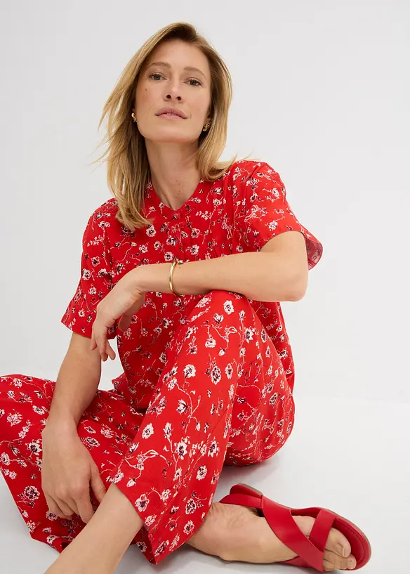 Bluse i lett viskose, bonprix