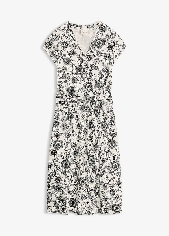 Jerseykjole i viskosemiks, bonprix