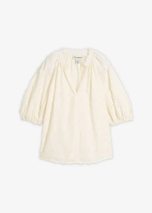 Bluse i 100% bomull, bonprix