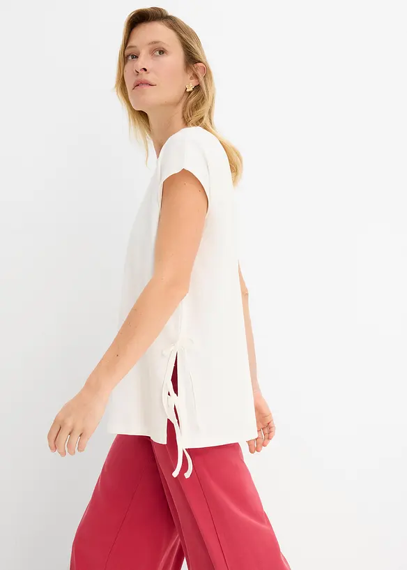 Topp i 100% &oslash;kologisk bomull, bonprix