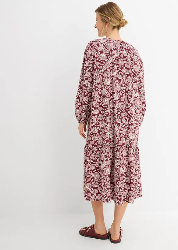 Tunikakjole i lett viskose, bonprix