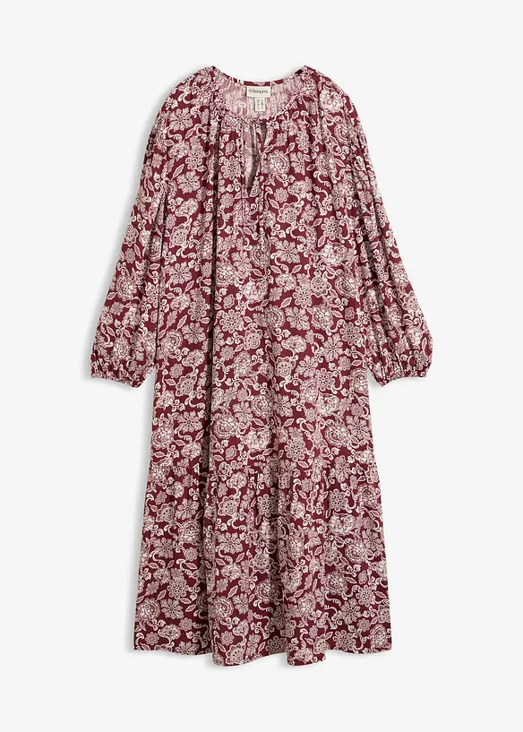 Tunikakjole i lett viskose, bonprix