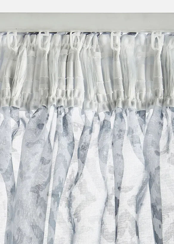 M&oslash;nstret gardin (1-pack), bonprix