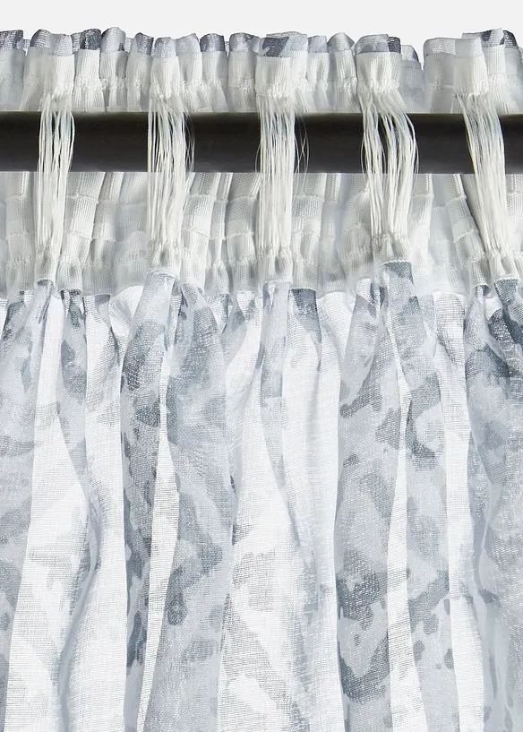 M&oslash;nstret gardin (1-pack), bonprix