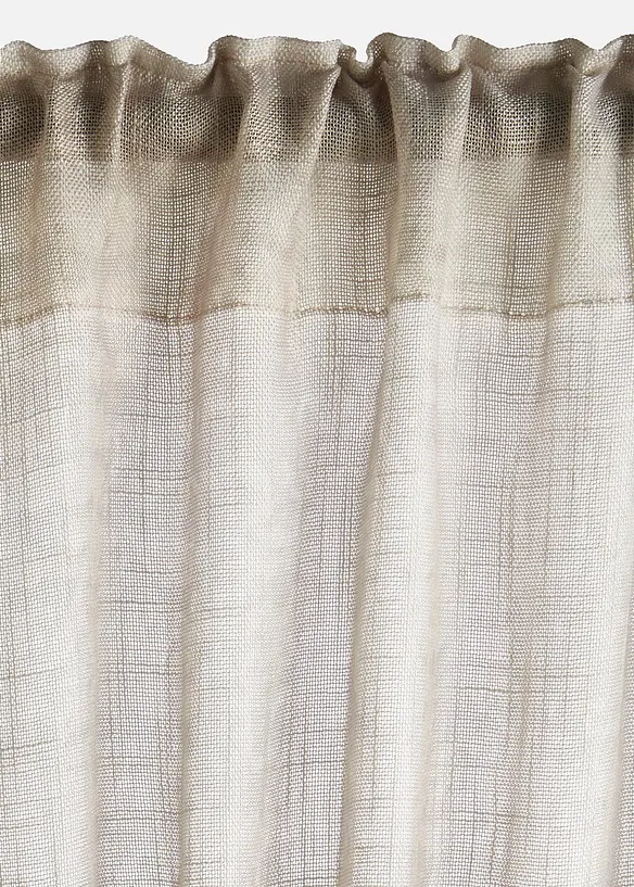 Gardin med trykk (1-pack), bonprix