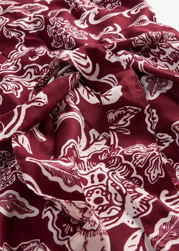 Skjortekjole i lett viskose, bonprix